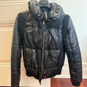 Women's Black Bomber Jacket